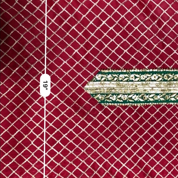 Pakistani Kameez and Loose pajama Outfit - Picture 6 of 12